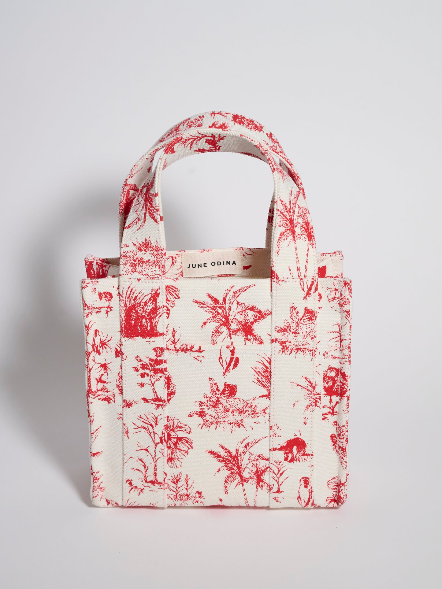 Mini Market Tote - Red