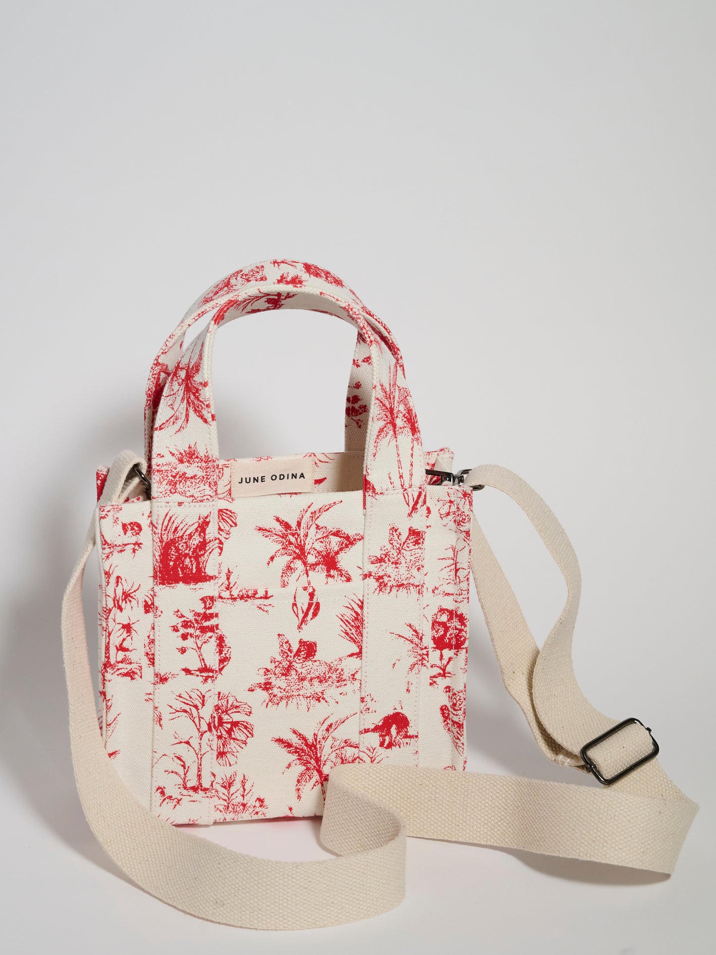 Mini Market Tote - Red