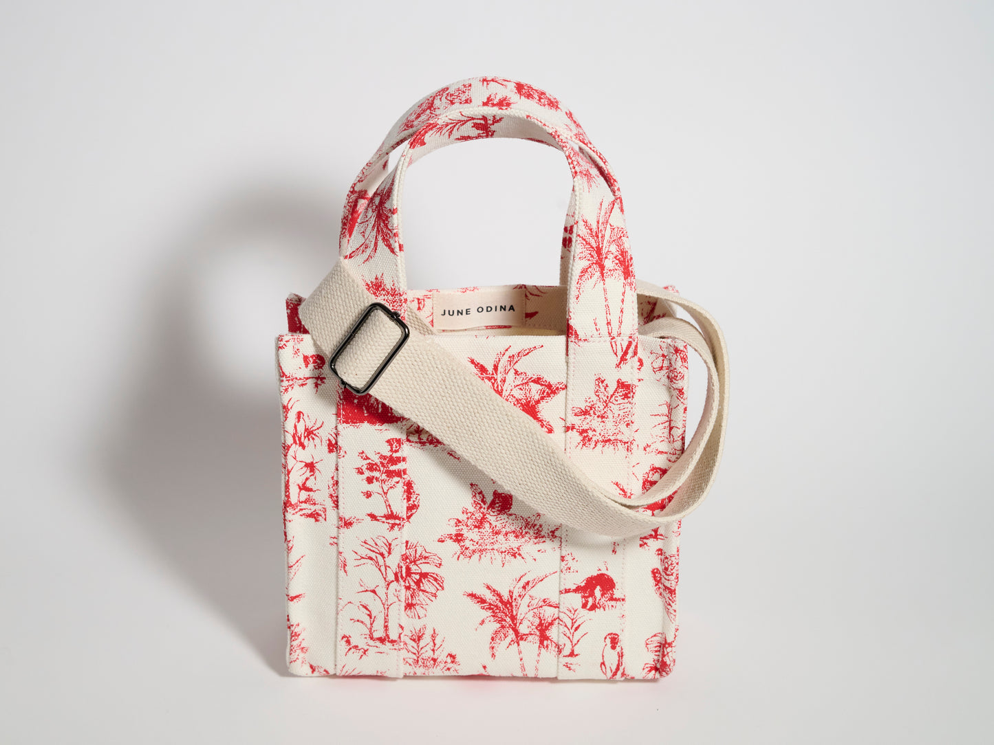 Mini Market Tote - Red